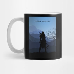 Human Barbarian Mug